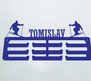 Personalizirani stalak za medalje od čelika - cover