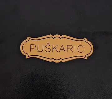 Pločica za vrata - cover