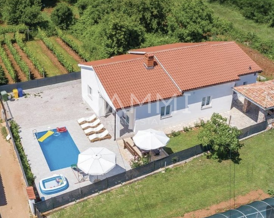 LABIN, ISTRA - Kuća sa bazenom (2 apartmana) 157 m2 - cover