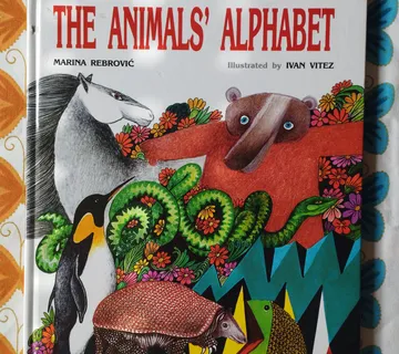 Marina Rebrović - The animals alphabet - cover
