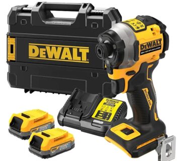 DeWalt aku udarni odvijač DCF850E2T 18V 2x1,7Ah POWERSTACK - cover