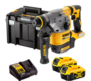 DeWalt aku bušači čekić DCH283P2 18V 2x5,0Ah 2,8J - cover