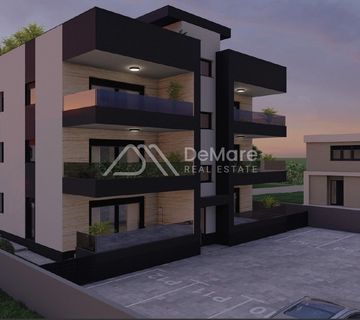 ZADAR_PRIVLAKA,Luksuzna novogradnja 83 m2,350 m od MORA, 2 x Parking - cover