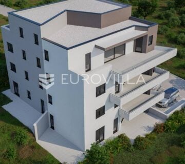Pag, Mandre, Trosoban stan 75m2 na 3.katu sa terasom 44m2, NOVOGRADNJA, S7 - cover