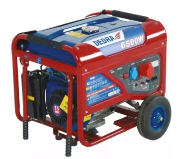 Dedra generator DEGB7503K (Max 6,5kW) 1x400V, 1x230V, 1x12V - cover