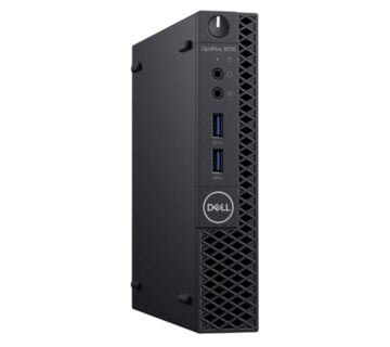 Dell Optiplex 3070 Mini PC/Intel Core i5 9500T 2.2GHz/16GB DDR4 RAM/256GB SSD NVME/WIFI/BT/Intel UHD Graphics - cover