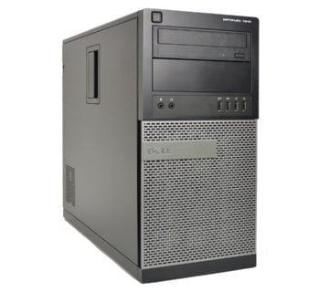 Dell Optiplex 7010, Tower/Intel i3-3220/4GB DDR3/120GB SSD + 250GB HDD/DVD/ Windows 10 Pro MAR - cover