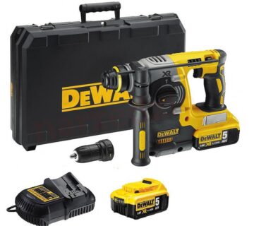 DeWalt aku bušači čekić DCH274P2 18V 2x5,0Ah 2,1J - cover