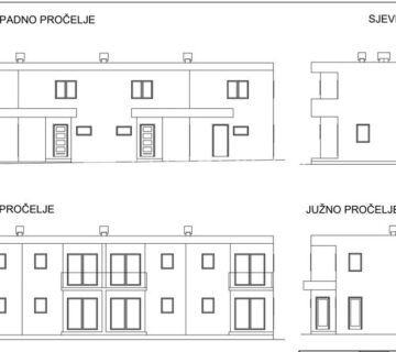 Istra, Ližnjan - duplex kuća s vrtom 70 m2, NKP 90 m2, dvoetažno - 900 m od mora - cover