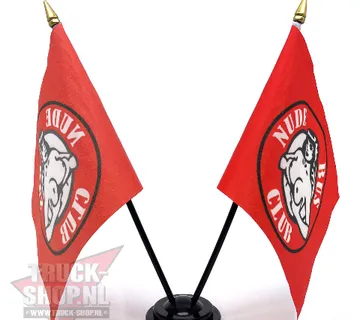 Set zastavica za stol Nude Bus Club - cover