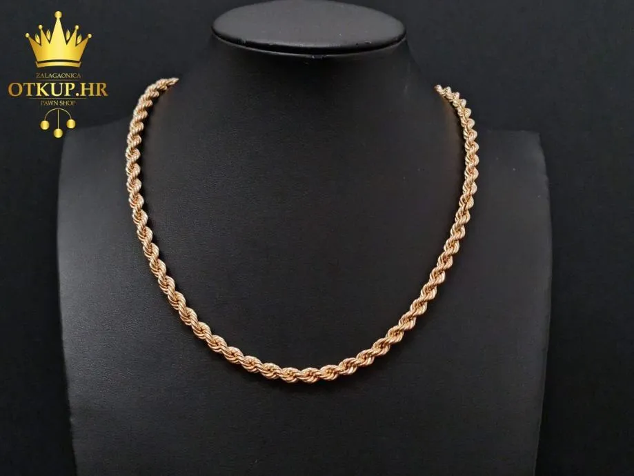 ZLATNA OGRLICA 25,57G 18K / R1, RATE !! - cover