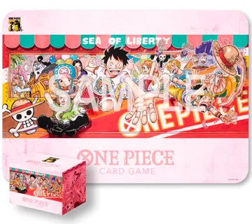 One Piece Card Game Playmat and Card Case Set 25th Edition - cover