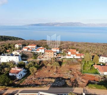 Labin, Rabac, građevinsko zemljište s pogledom na more - cover