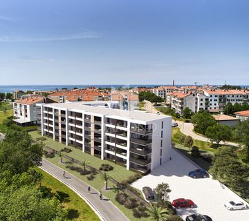 Prilika! Umag, stan u izgradnji sa liftom 400 m do mora! - cover