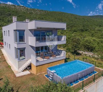 Rabac, Labin, luksuzna vila s prekrasnim pogledom na more - cover