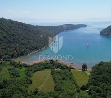 Labin, okolica, poljoprivredno zemljište, 1. red do mora - cover