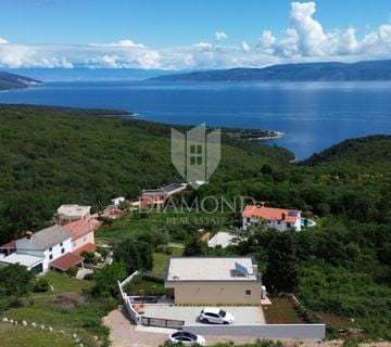 Rabac, Labin, novoizgrađena Villa sa pogledom na more - cover