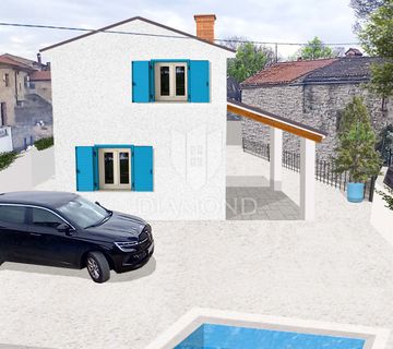 Zemljište s projektom za kuću s 3 spavaće sobe, okolica Svetvinčenta!  - cover