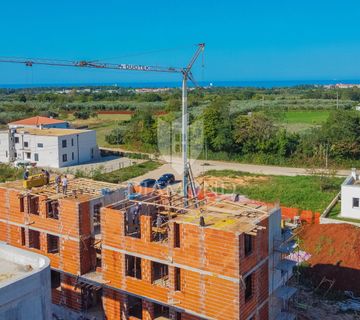 Umag, okolica! Moderan stan u izgradnji na mirnoj lokaciji! - cover