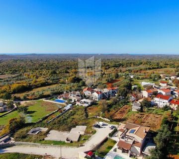 Svetvinčenat, okolica,  građevinsko zemljište sa projektom - cover