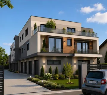 Velika Gorica, 3S, 80m2, 2.kat, loggia, garaža, novogradnja