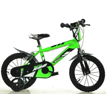 Dječji bicikl Dino 14" - zeleni - cover