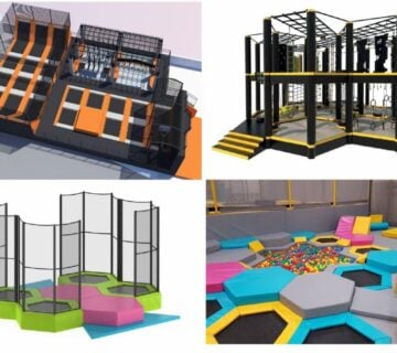 TRAMPOLIN PARK I IGRAONICE S TRAMPOLINIMA, SOFT PLAY - cover