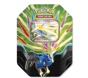 Pokémon TCG: Azure Legends Tin – Xerneas ex - cover