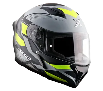 Kaciga AXOR HUNTER CORNET mat nardo siva/neon žuta - cover