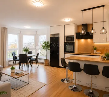 Savica – Novouređen 3-sobni stan 68 m², potpuno namješten - Zagreb