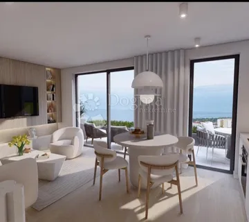 Luksuzan trosoban stan,novogradnja, Makarska