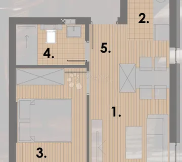 PROJEKT JAHORINA - zgrada A1 apartman 22 na 2.katu - Jahorina, Jahorina