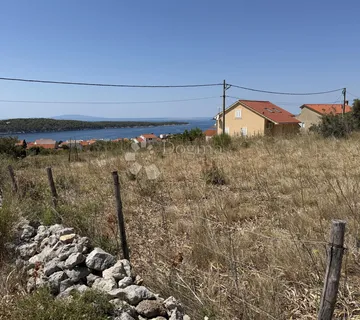 Barbat – Građevinsko Zemljište S Pogledom Na More I Građevinskom Dozvolom Za Vilu S Bazenom - Barbat na Rabu, Rab