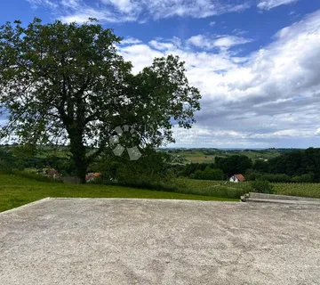Prekopa - zemljište s temeljnom pločom i panoramskim pogledom - Prekopa, Štrigova