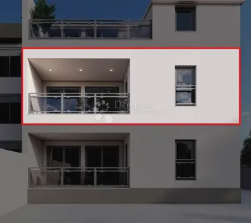 Atraktivan dvosoban stan na 1. katu, Funtana