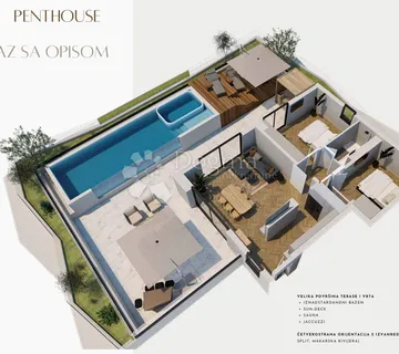 DVOSOBAN PENTHOUSE U NOVOGRADNJI - cover