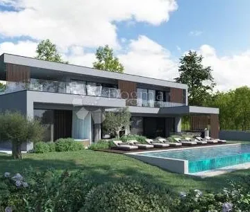 Pogled More, Sa Projektom Za Villu S Bazenom! - Labin
