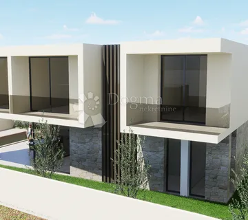 Ekskluzivno!! Otok Ugljan – Građevinsko Zemljište S Projektom, 2. Red Do Mora!! - Ugljan, Preko