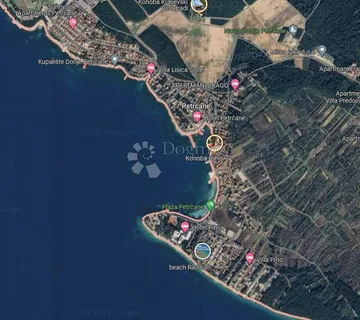 PETRČANE - GRAĐEVINSKO ZEMLJIŠTE S POGLEDOM NA MORE 658m2 - Petrčane, Zadar