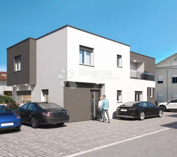 VODICE - moderan stan u prizemlju s vrtom