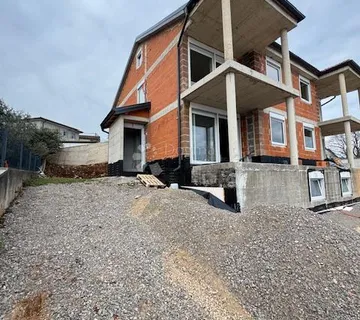 Novogradnja Ičići – roh bau, pogled na more - Ičići, Opatija