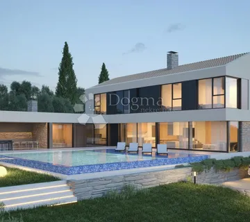 Buje, građevinsko zemljište sa projektom