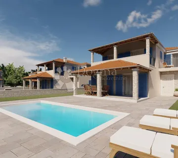 prekrasna vila u Ližnjanu, novogradnja