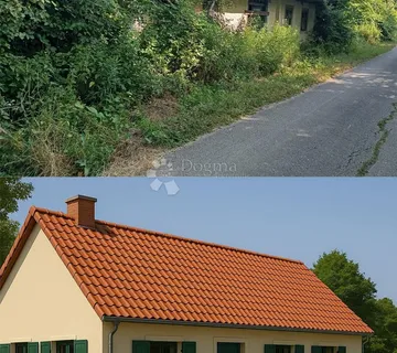 Kuća za rušenje na mirnoj lokaciji sa 1.334m² građevinskog zemljišta! - Miljana, Zagorska Sela