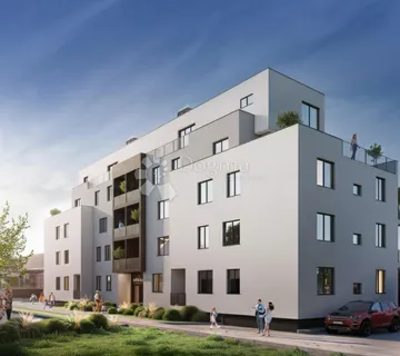 Velika Gorica, NOVOGRADNJA, trosoban stan 49,33 m2, prizemlje