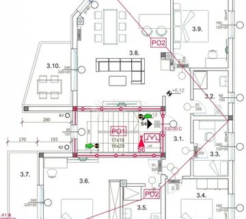 Novogradnja Valdebek- 4SS+DB 2.kat - Pula