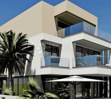 Luksuzna Villa S Bazenom I Pogledom Na More - Sukošan