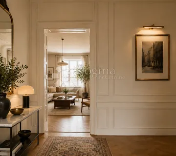 Donji grad - Stan 112 m² za kompletnu obnovu s pogledom na Botanički vrt - Zagreb