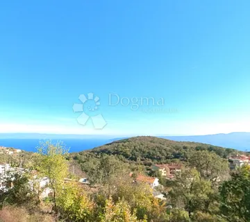 Zemljište s TOP pogledom Brseč - Brseč, Mošćenička Draga