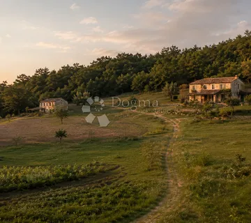 Veliko imanje sa dvije kuće s ogromnim potencijalom - središnja Istra - Pazin